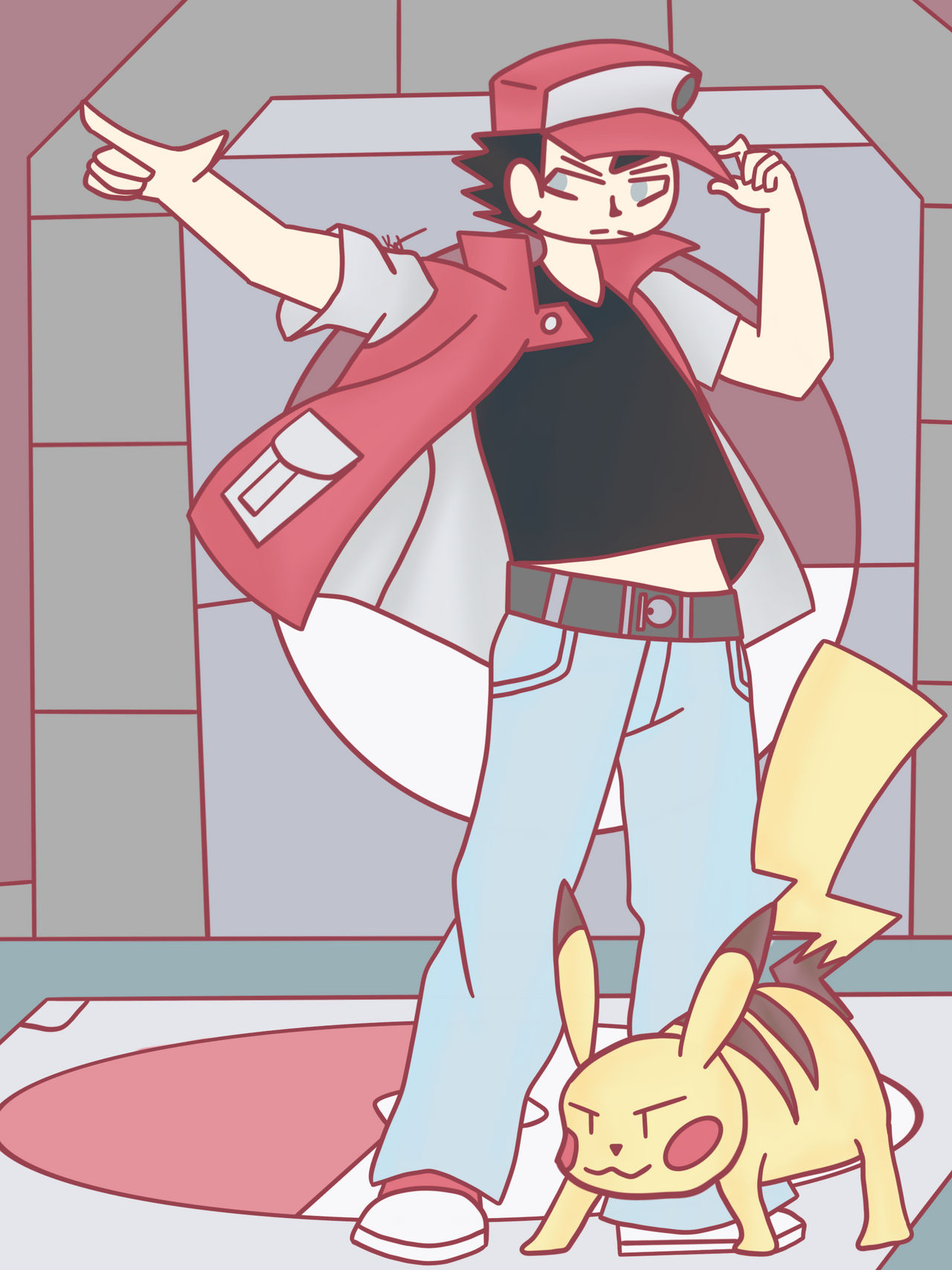 Pokemon Red by katartsy002 on DeviantArt