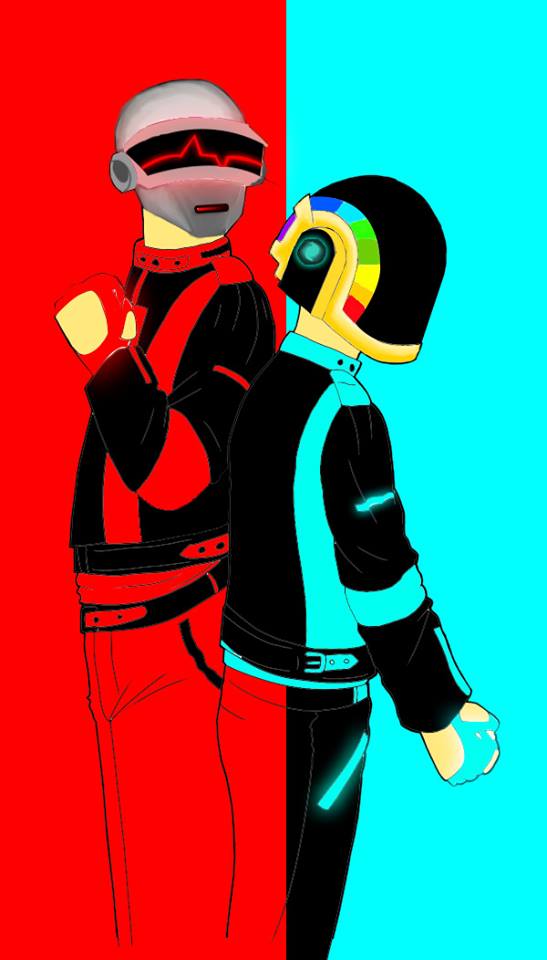 Daft Punk Digital  Fan Art