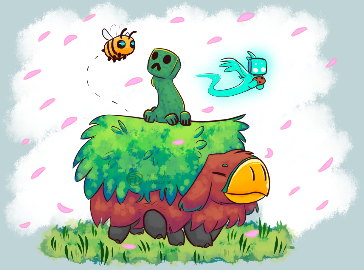 Snifer Minecraft Snifer (Minecraft Fanart) by lovefelp087 on DeviantArt