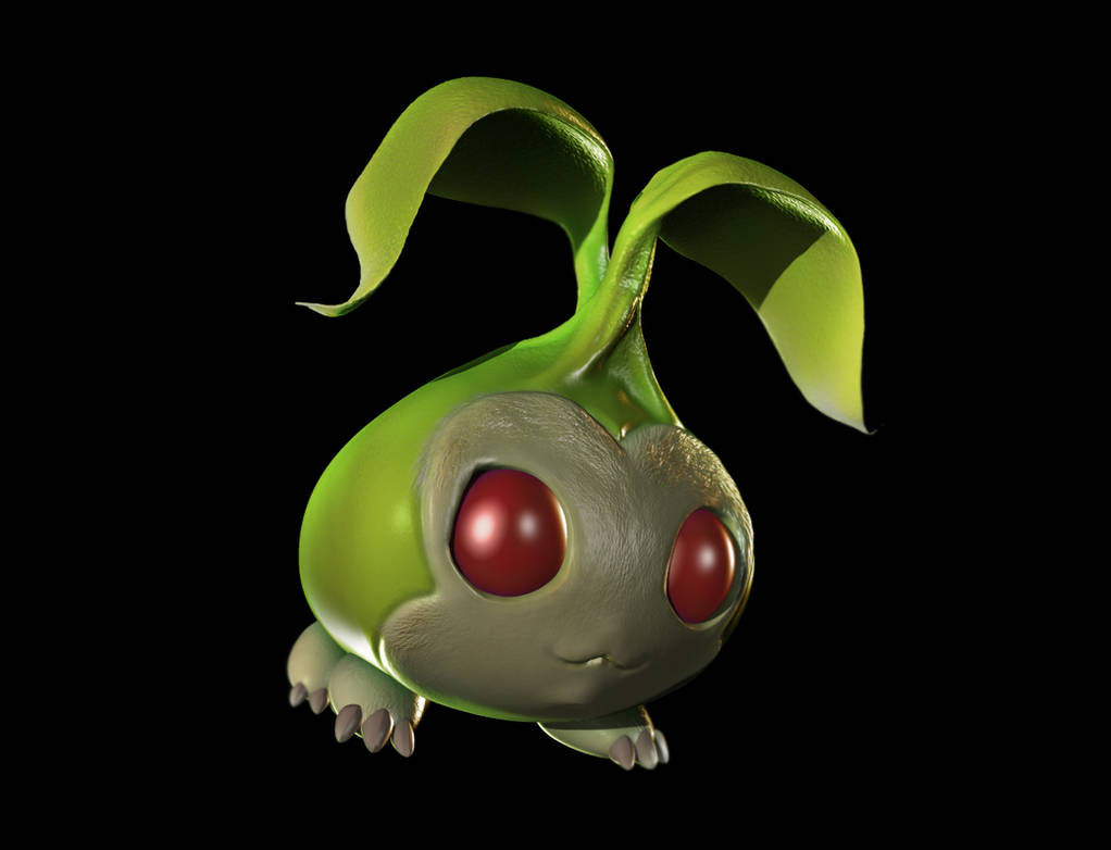 Tangemon Tanemon 3D - Digimon by Elsesan on DeviantArt
