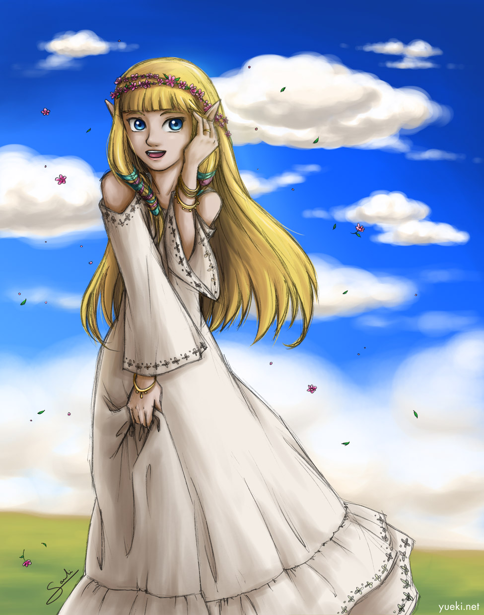 TLoZ:SS - Spring Air by yueki