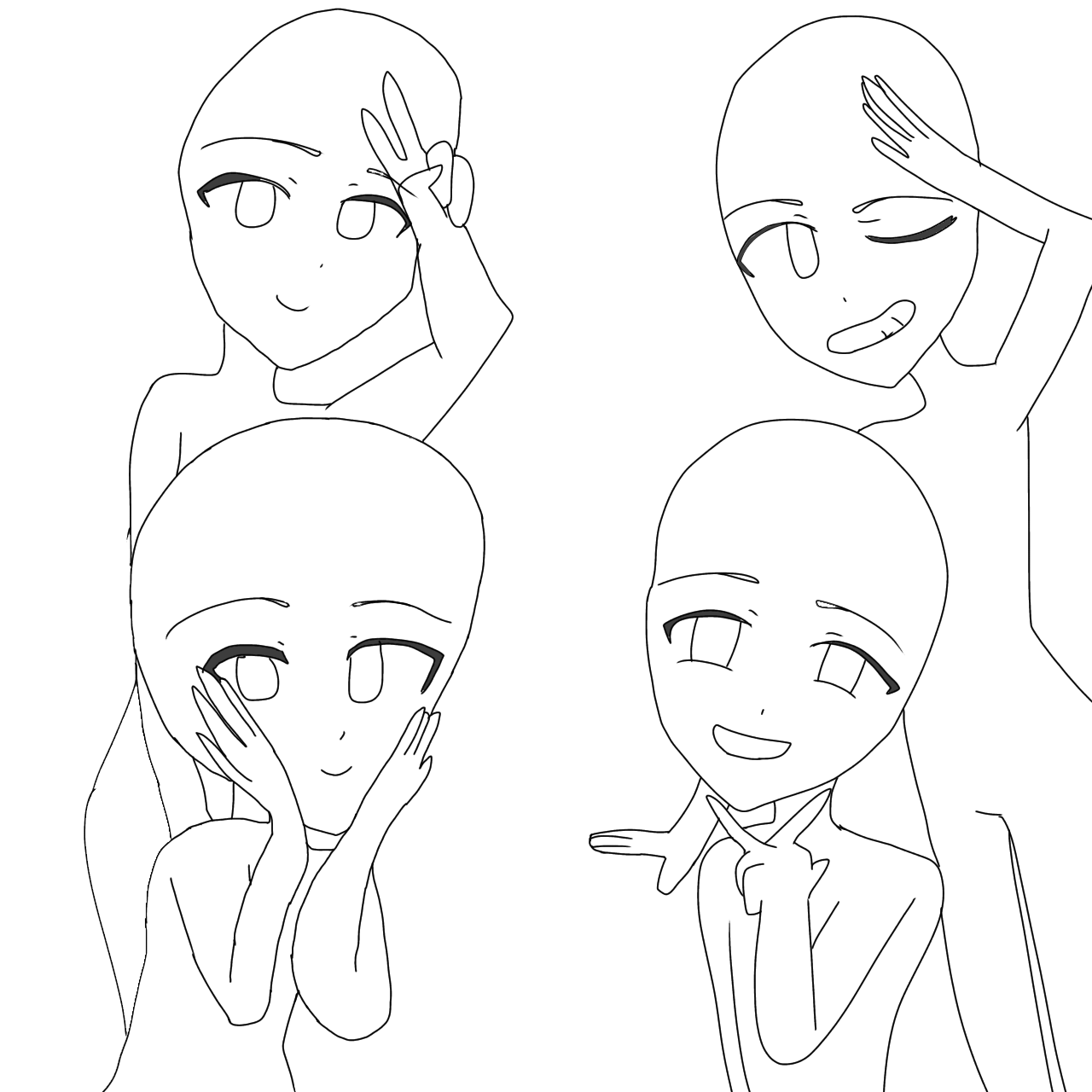 Free base that anyone could use! by keidnrf on DeviantArt