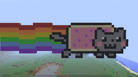 Nyan Cat in Minecraft