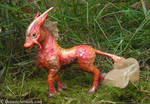 Unicorn Sculpture: Pet Kirin by SovaeArt