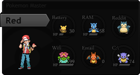 Preview: Pokemon Skin - Rainmeter by CodeNamePlayer on DeviantArt