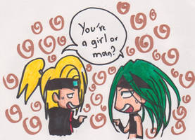 deidara and envy: girl or man?