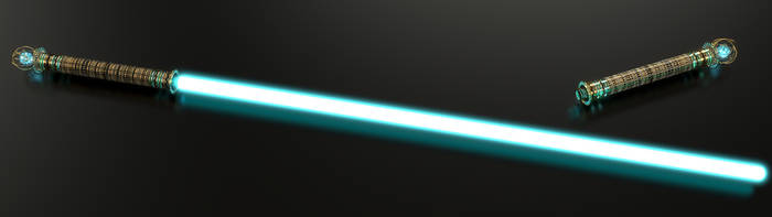 Dwarven Lightsaber - Sabre laser Dwemer - OC i TES by Etrelley