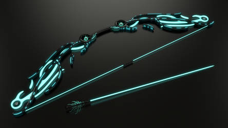 Blakcyan Bow - Arc Blakcyan - OC by Etrelley