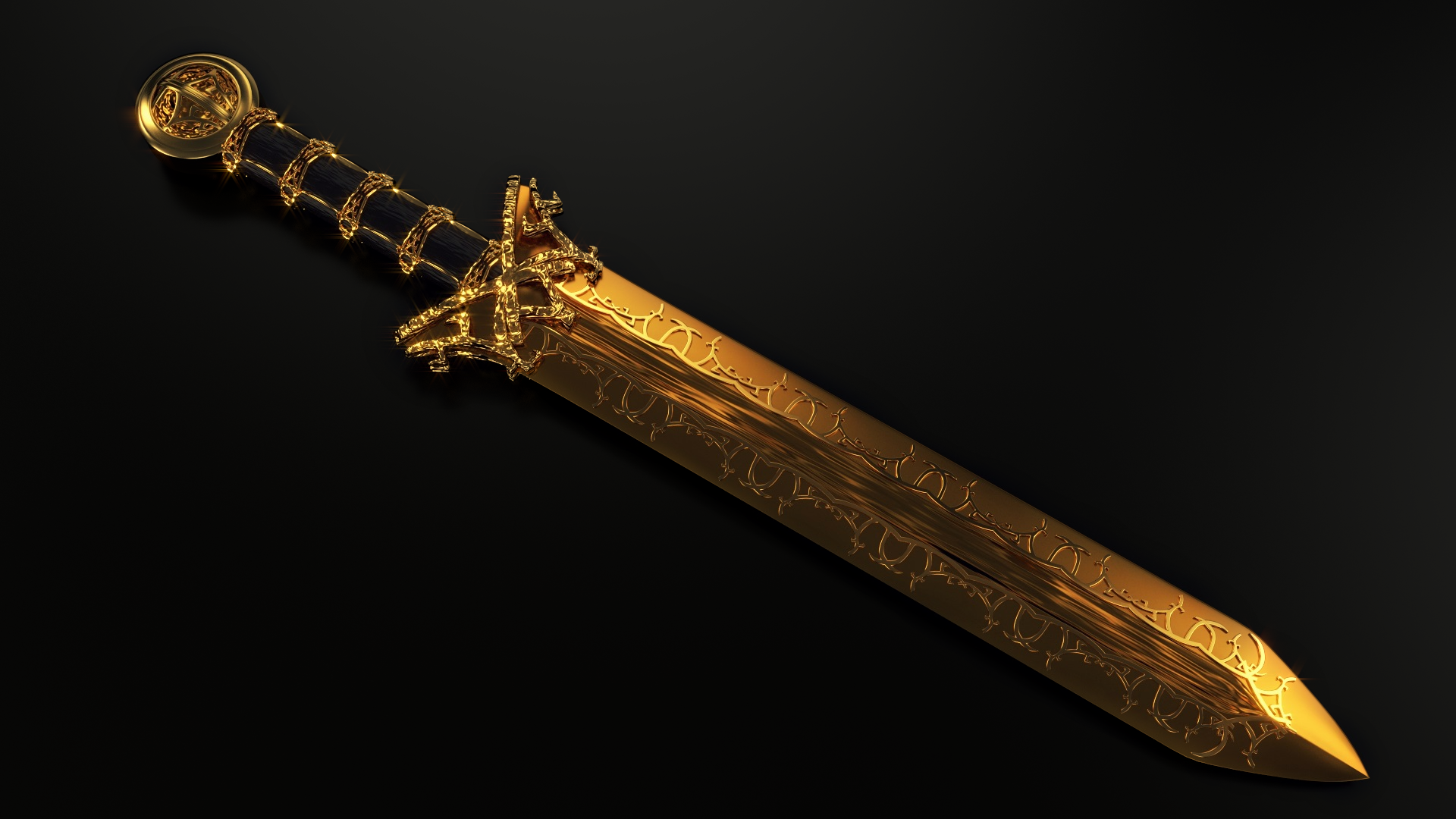 Dwarven Dagger - Dague Dwemer - Fan art TES