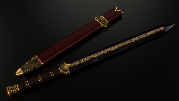Imperial sword (Ebony version)