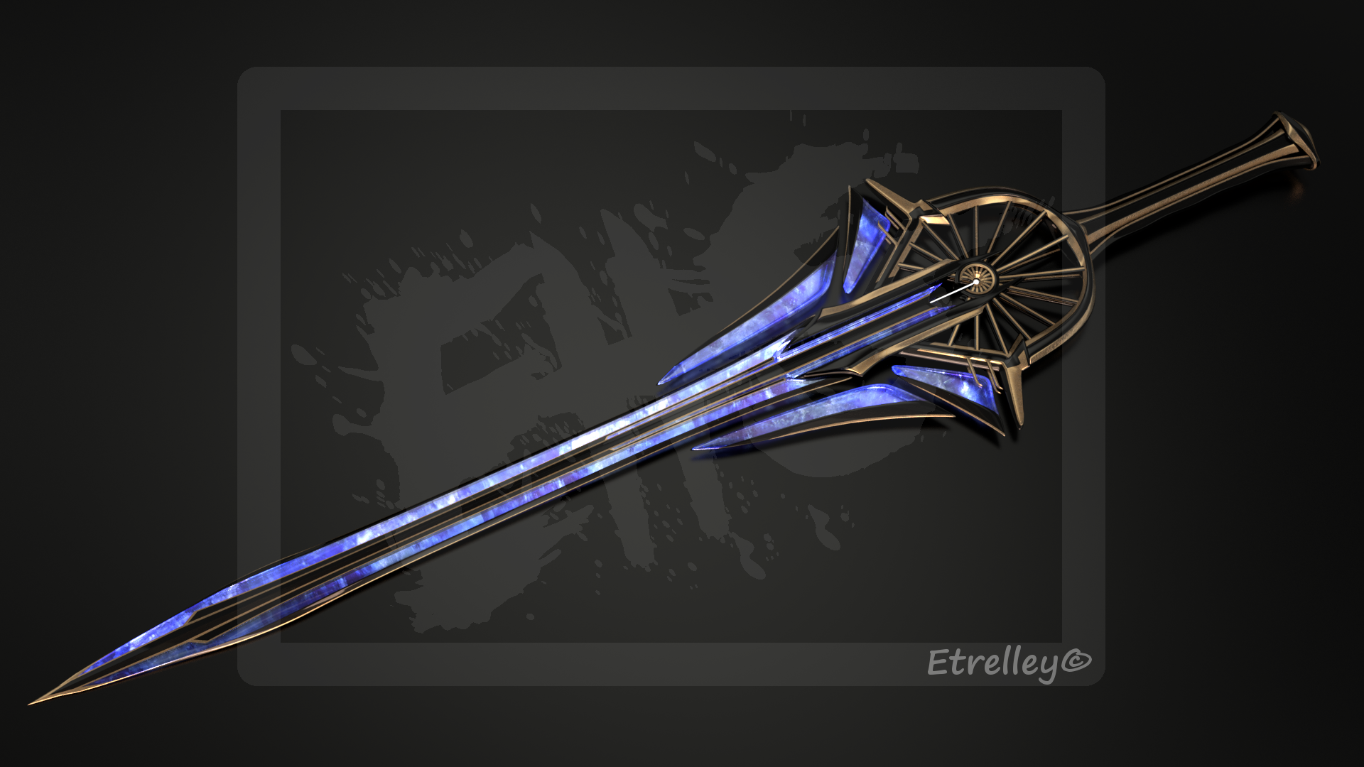 Radione Sword - Epee Radione - OC by Etrelley