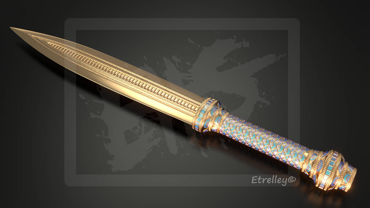 Dagger of Atlantis - OC by Etrelley