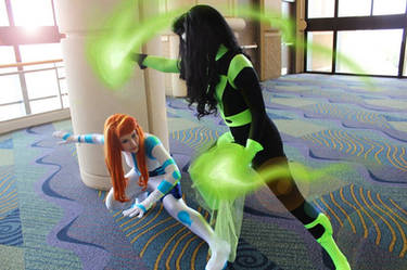 Shego and Kim Battling it out