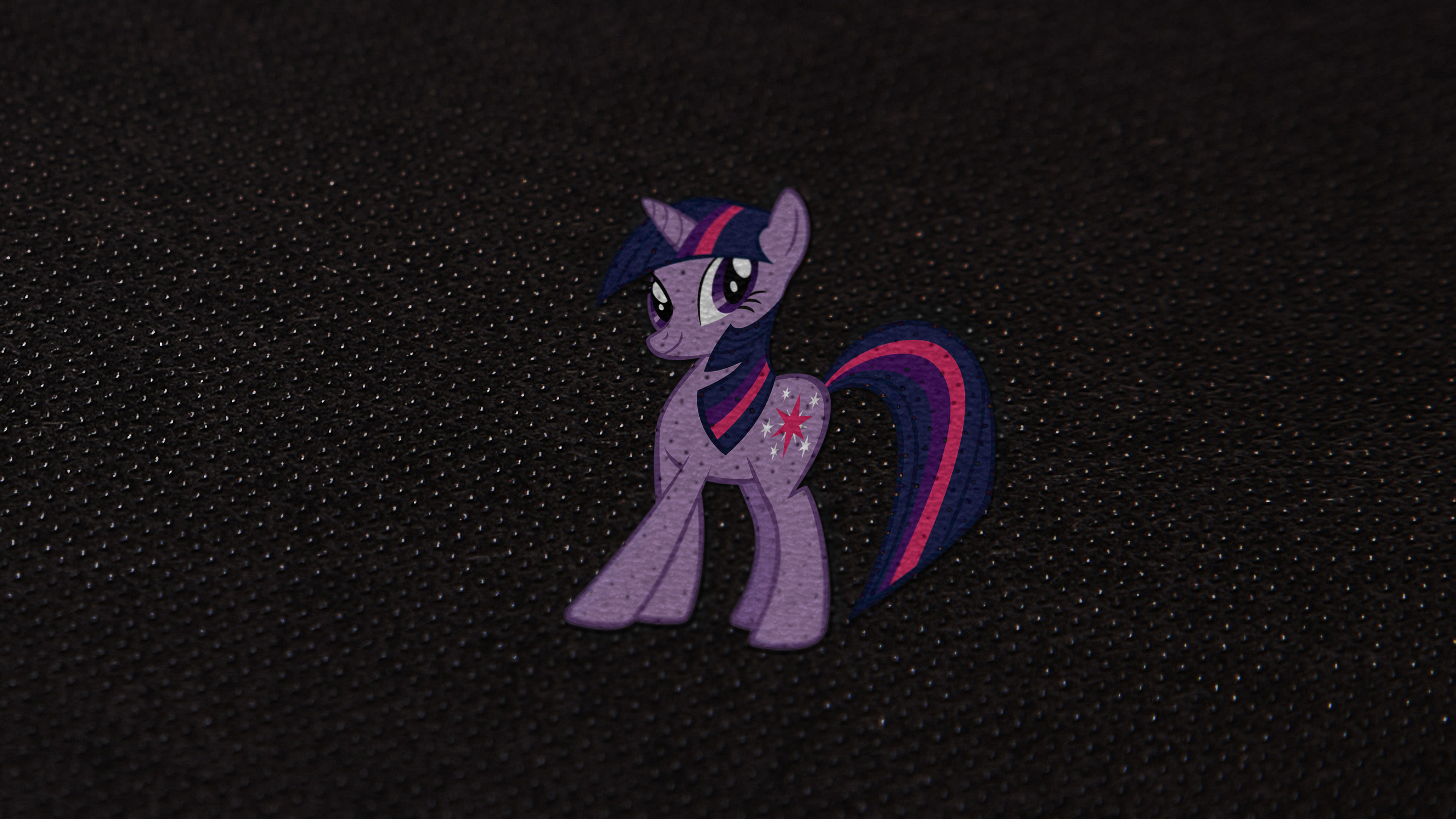 Twilight Sparkles: Leather Wallpaper