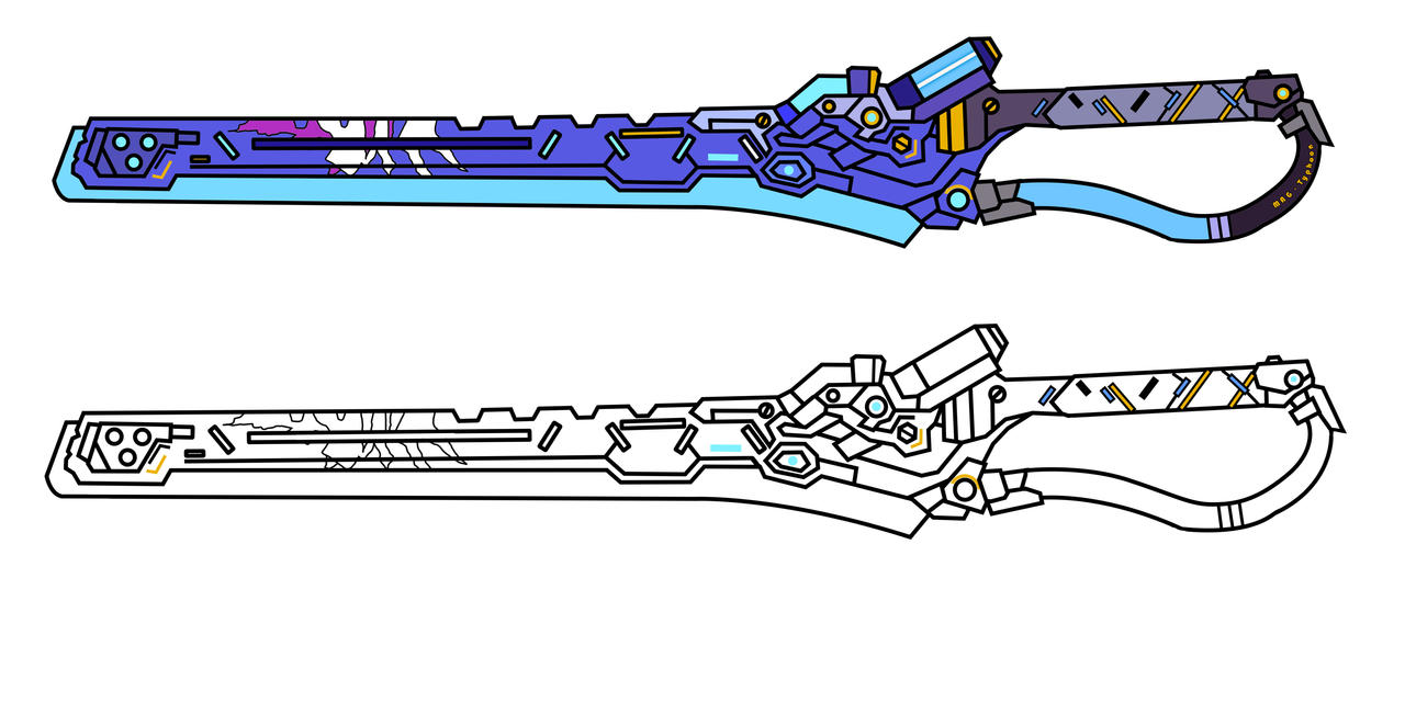 Metal Gear Rising Sam's Muramasa by RyuRyugami on DeviantArt