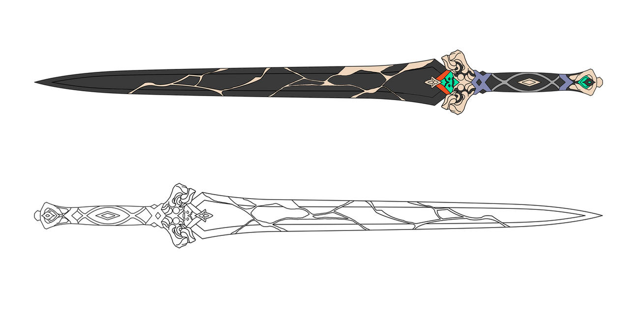 Blade Weapon Deviantart Blade's Sword by rahadianarie on DeviantArt