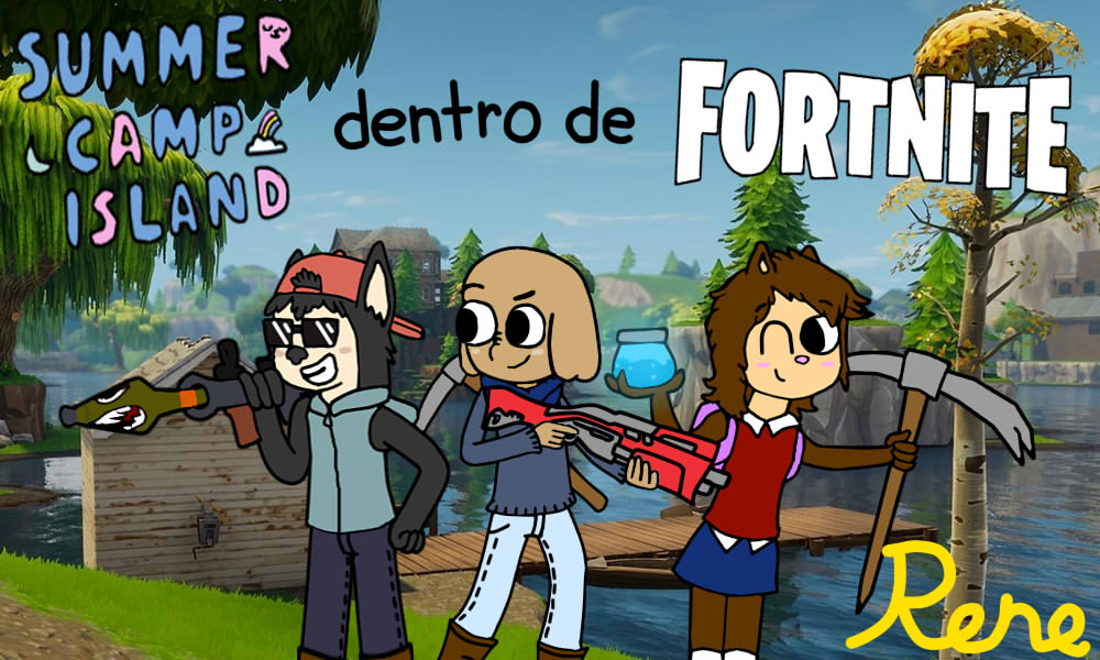 summer camp island dentro de fortnite by reneeee2001 on DeviantArt