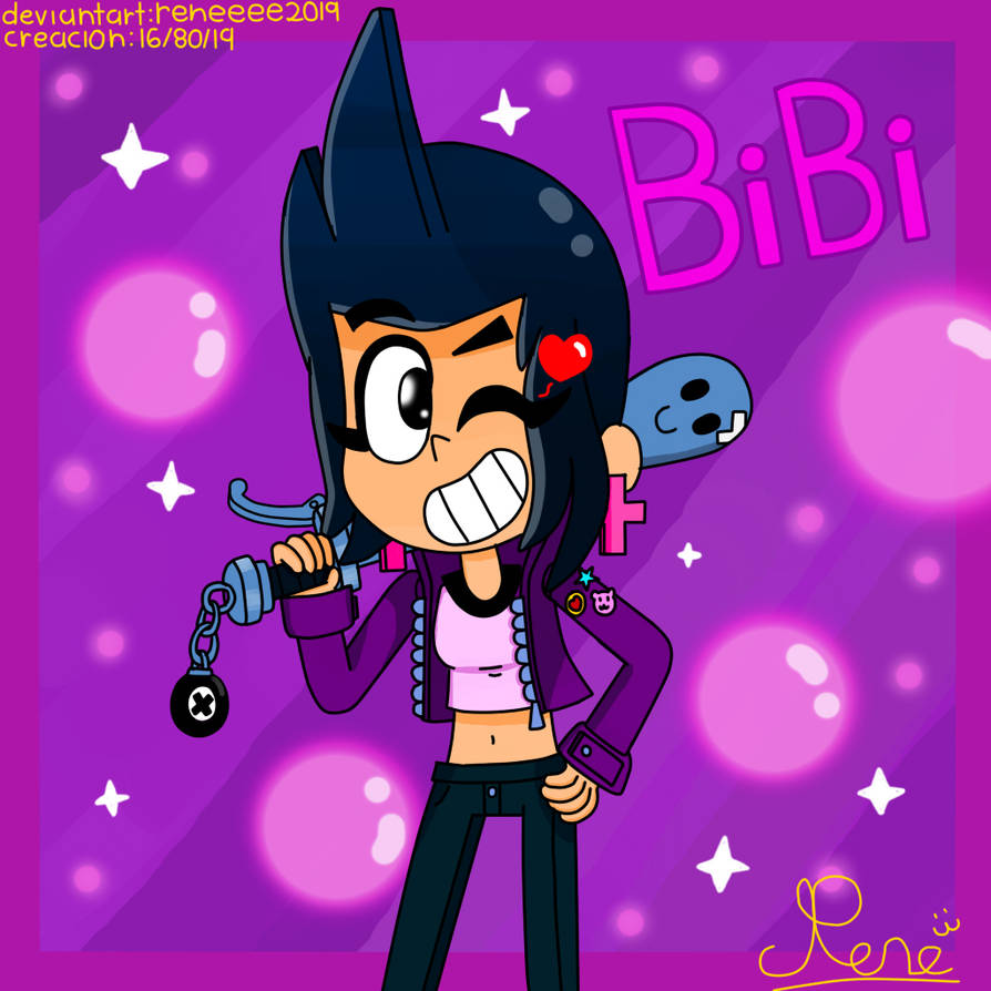 brawl stars : bibi by reneeee2001 on DeviantArt