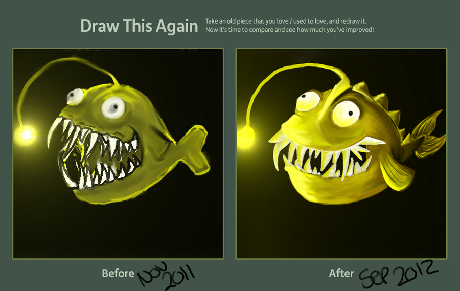 Draw this again: Angler