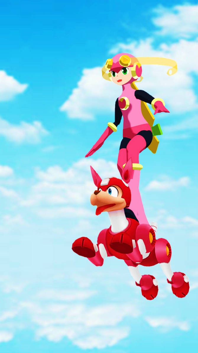 MMD - Roll EXE and Rush Fanart Wallpaper by RickHonor201 on DeviantArt