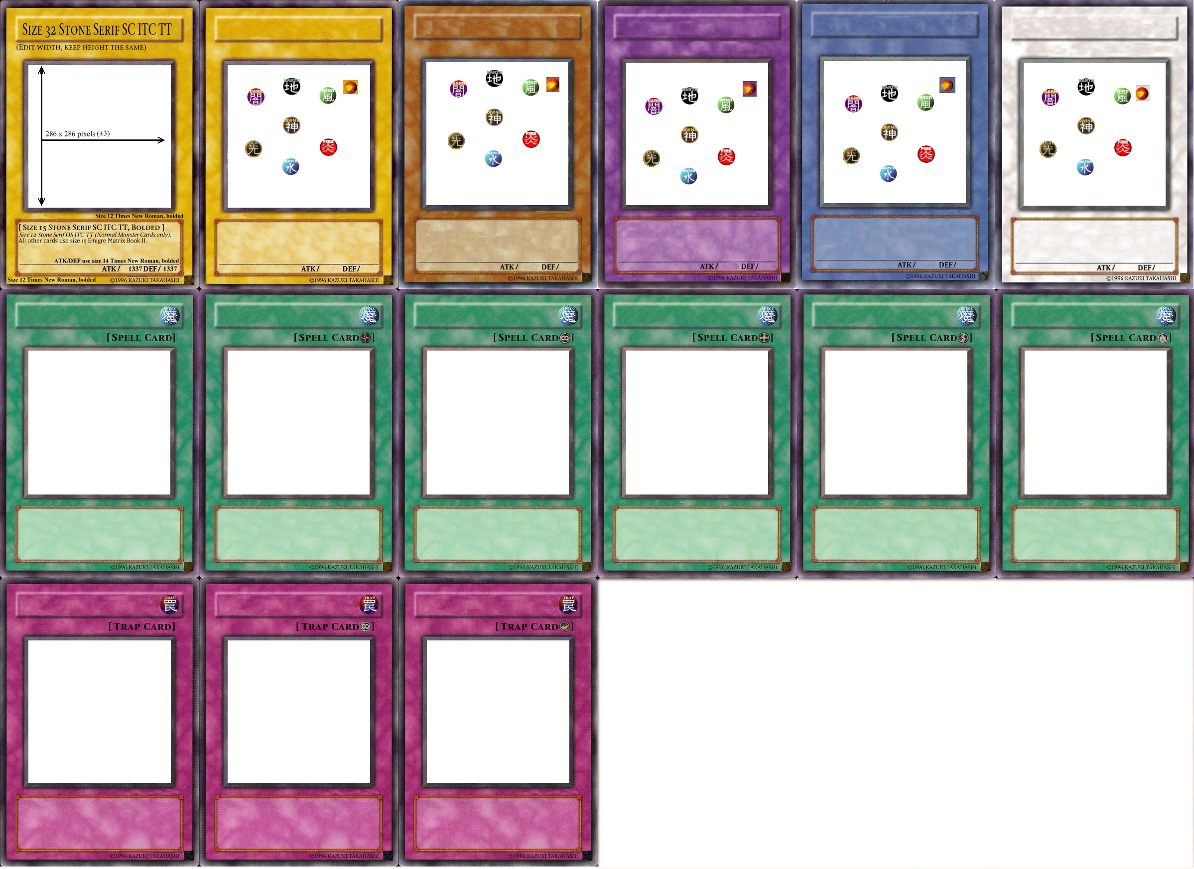 Yugioh Card Template by Pyruvate on DeviantArt Intended For Yugioh Card Template