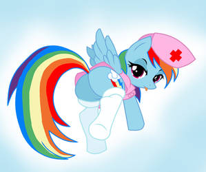 Rainbow Dash Nurse