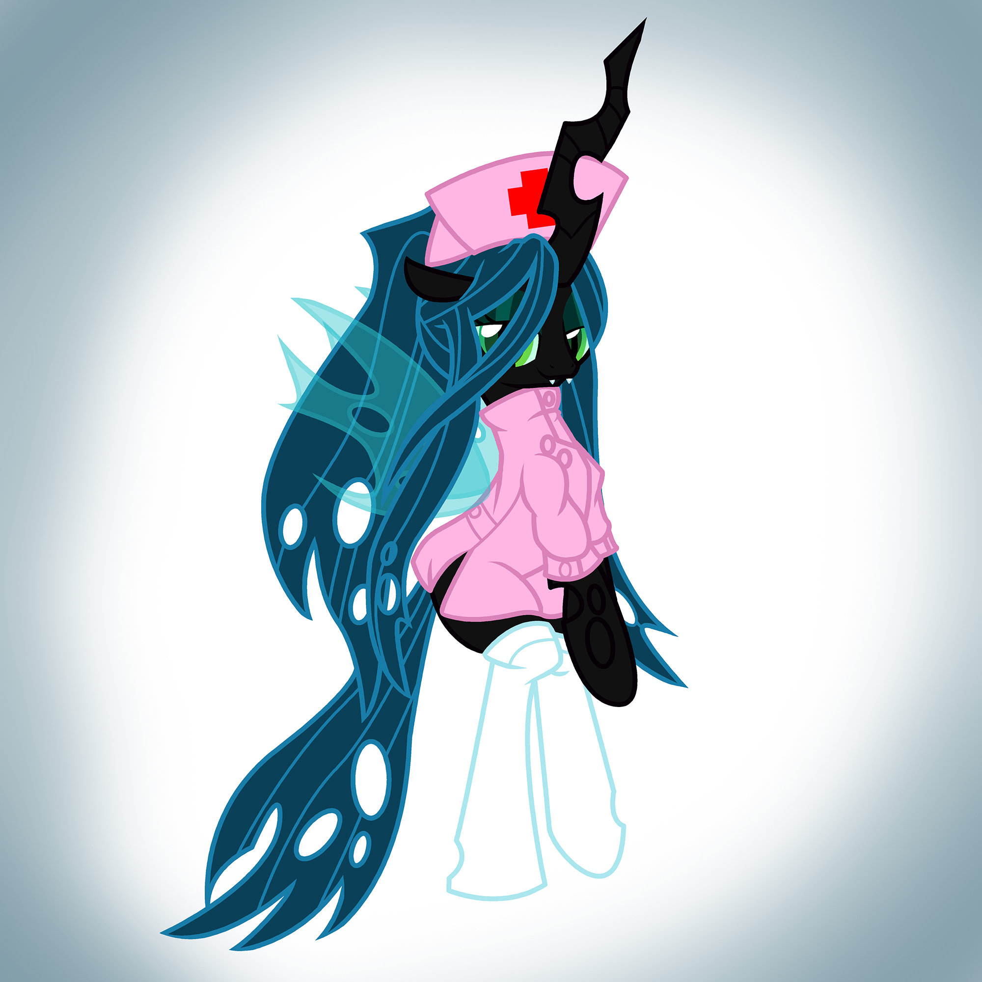 Pyruvate Mlp Queen Chrysalis Nurse by Pyruvate on DeviantArt