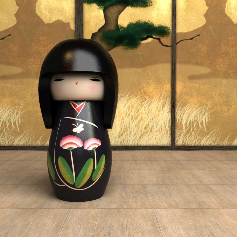 Kokeshi Doll A