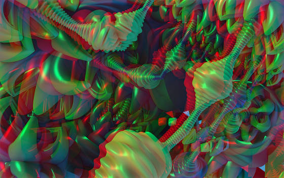 Golgis Dream Anaglyph