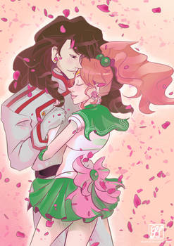 Sailor Jupiter x Nephrite