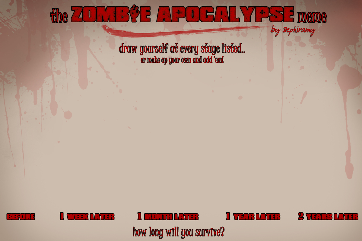 Zombie Apocalypse Meme