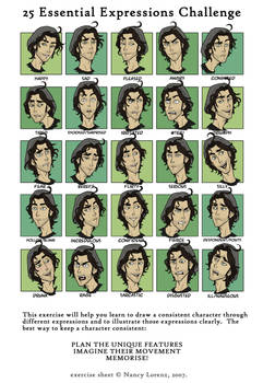 25 Expressions - Esteban