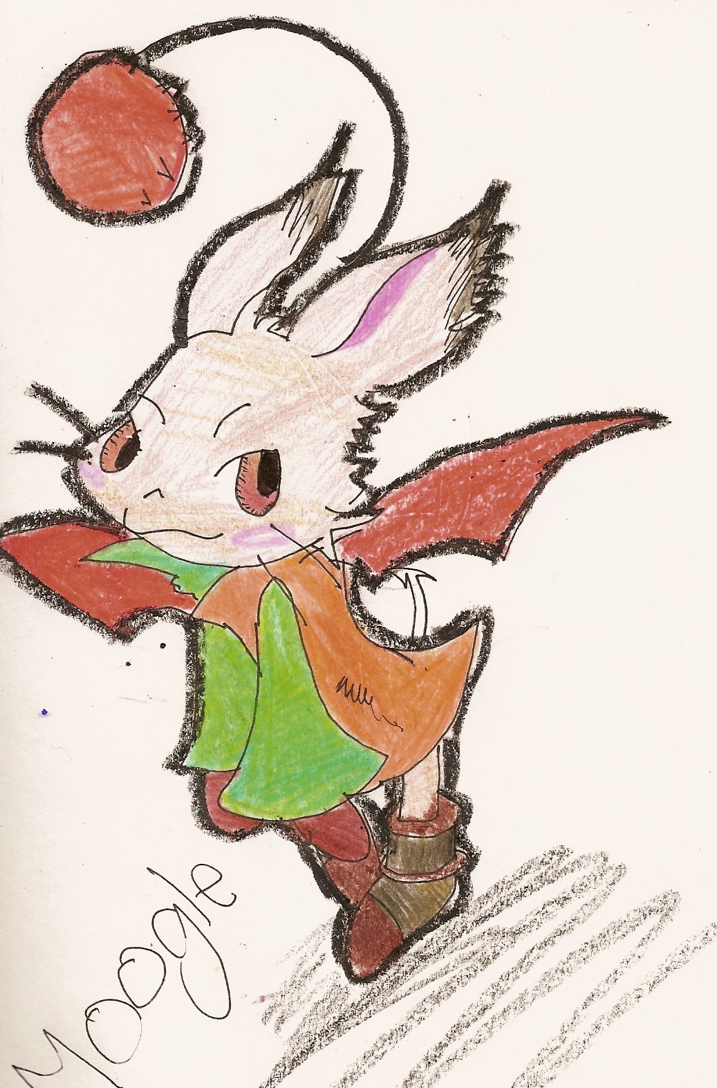 A creepy Moogle?