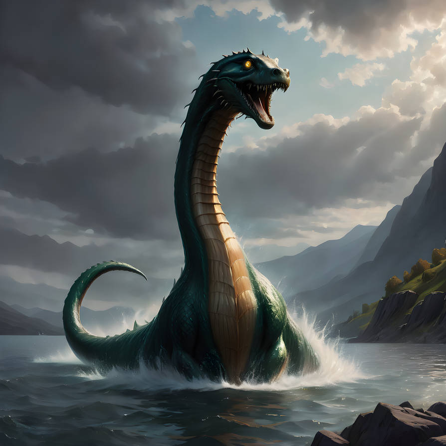 Lesser Monsters Loch Ness Monster by AlphaBlade13579 on DeviantArt
