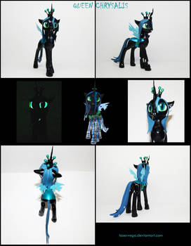 Queen Chrysalis 2.0 3D-printed