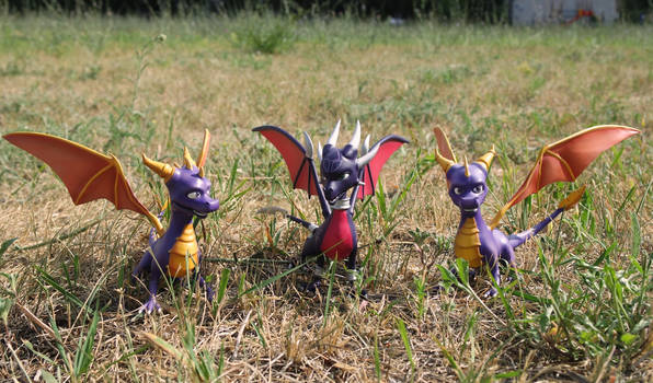 Legend of Spyro figures completed