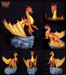 Wings of Fire Peril figure