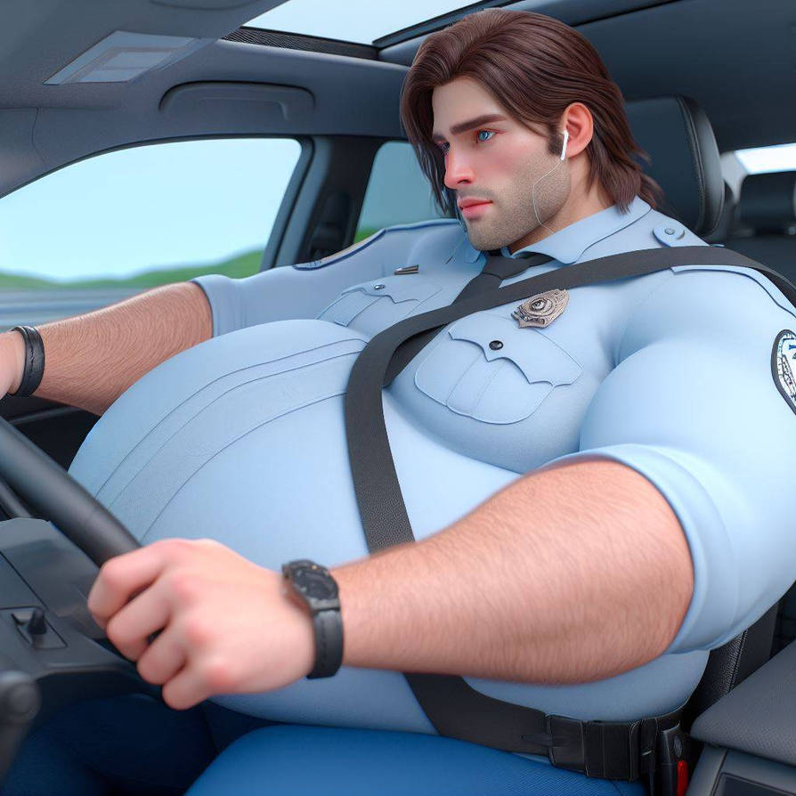 FAT POLICE DRIVING by BuenaVanessa on DeviantArt