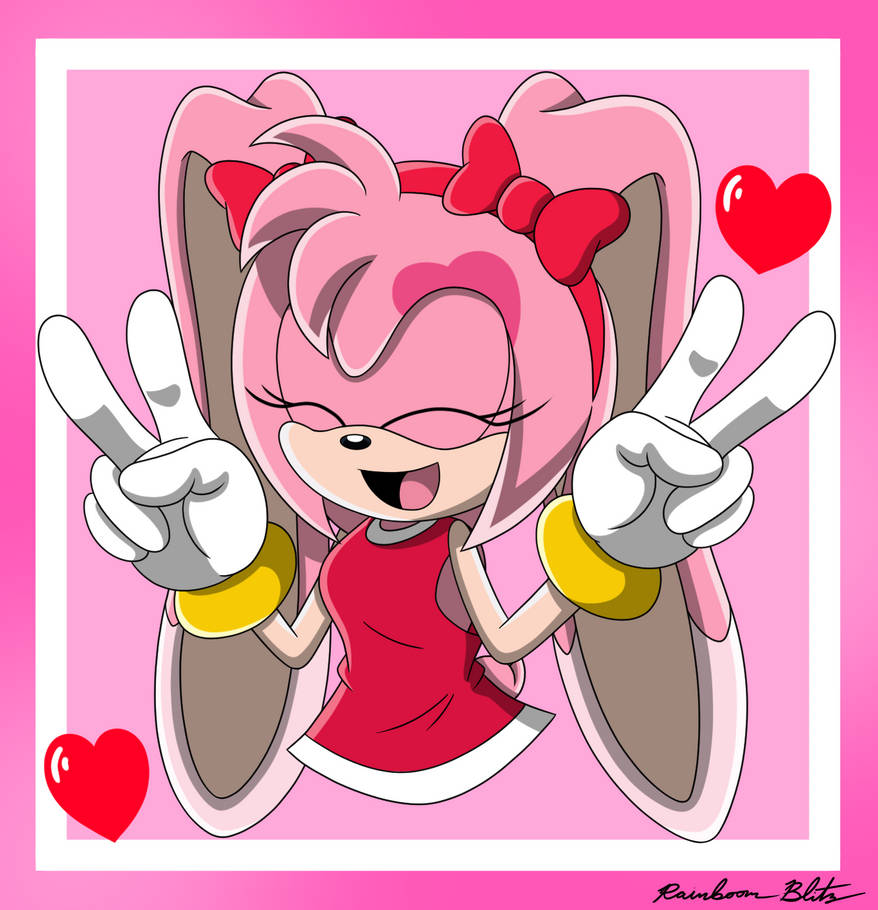 Deviantart Amy The Rabbit Bunny Amy by NicktoonsAnimes on DeviantArt