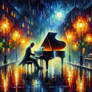 Piano painting