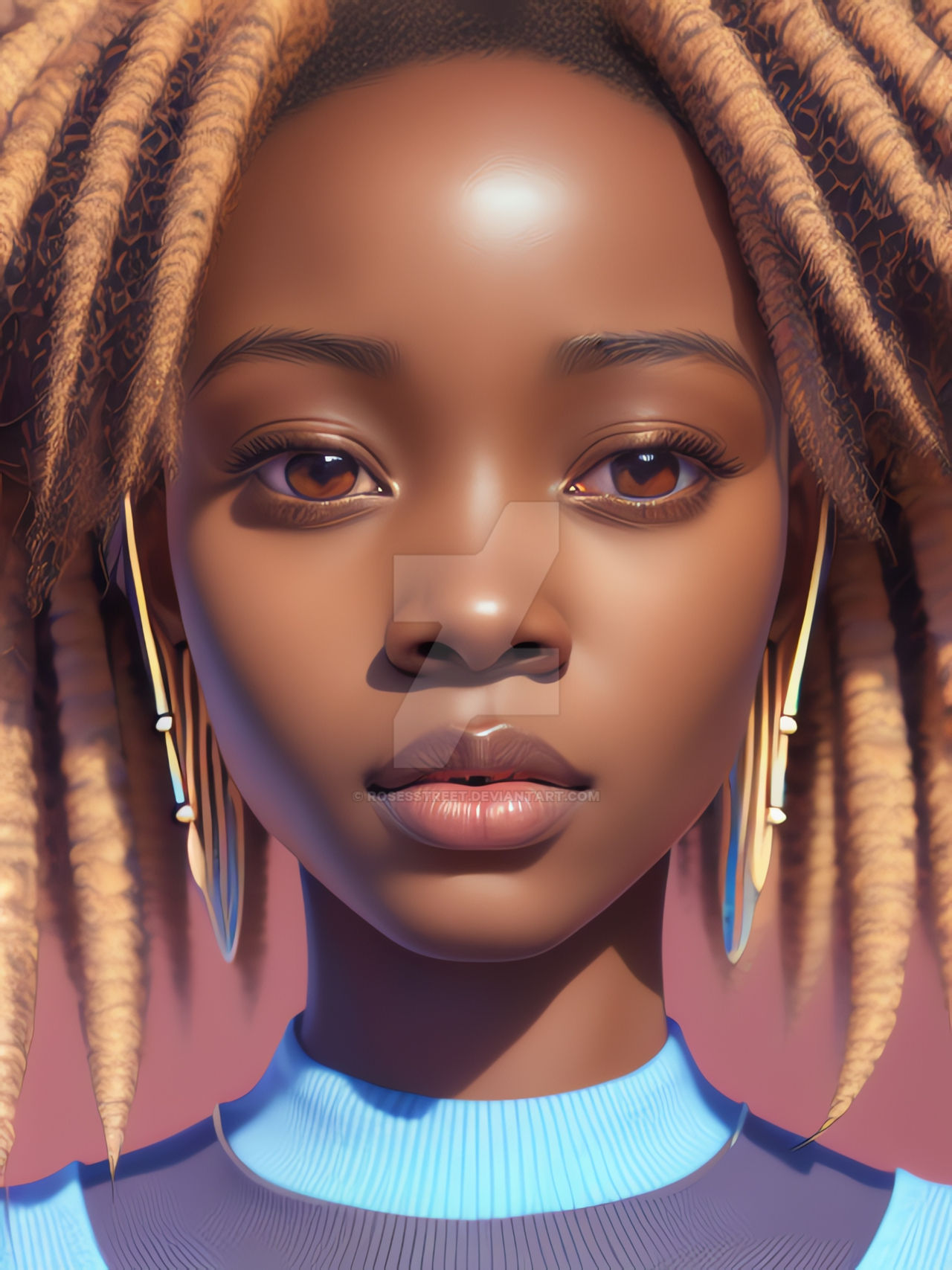 African Girl 40 by RosesStreet on DeviantArt