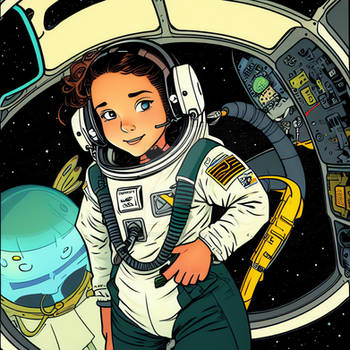 Astronaute Girl 51