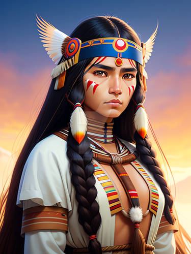 First Nation Woman 73