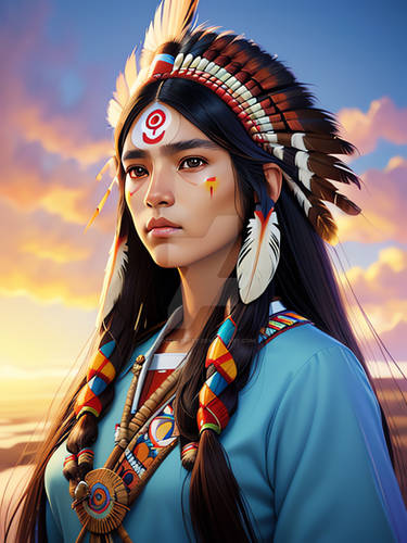 First Nation Woman 87