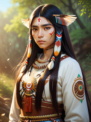 First Nation Woman 109