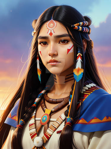 First Nation Woman 106