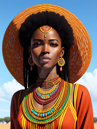 African 523993 Woman