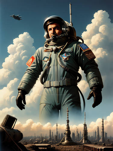 Astronaut 293316 Post-Atomic Soviet