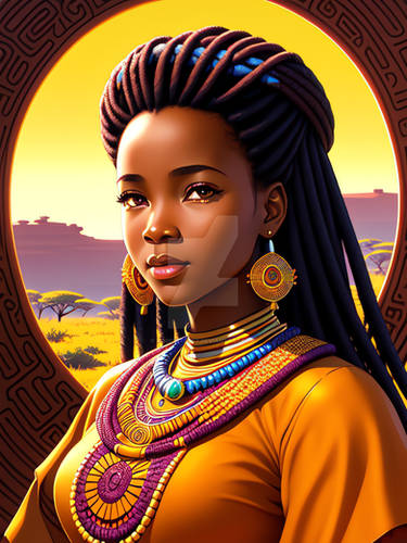 African 13764 Woman