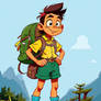 Hiker 22949 Cartoon